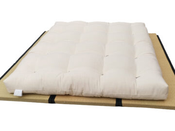 Materasso Futon in Cotone e Schiuma di Lattice