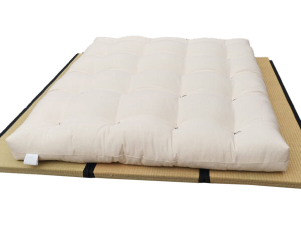Materasso Futon in Cotone e Schiuma di Lattice